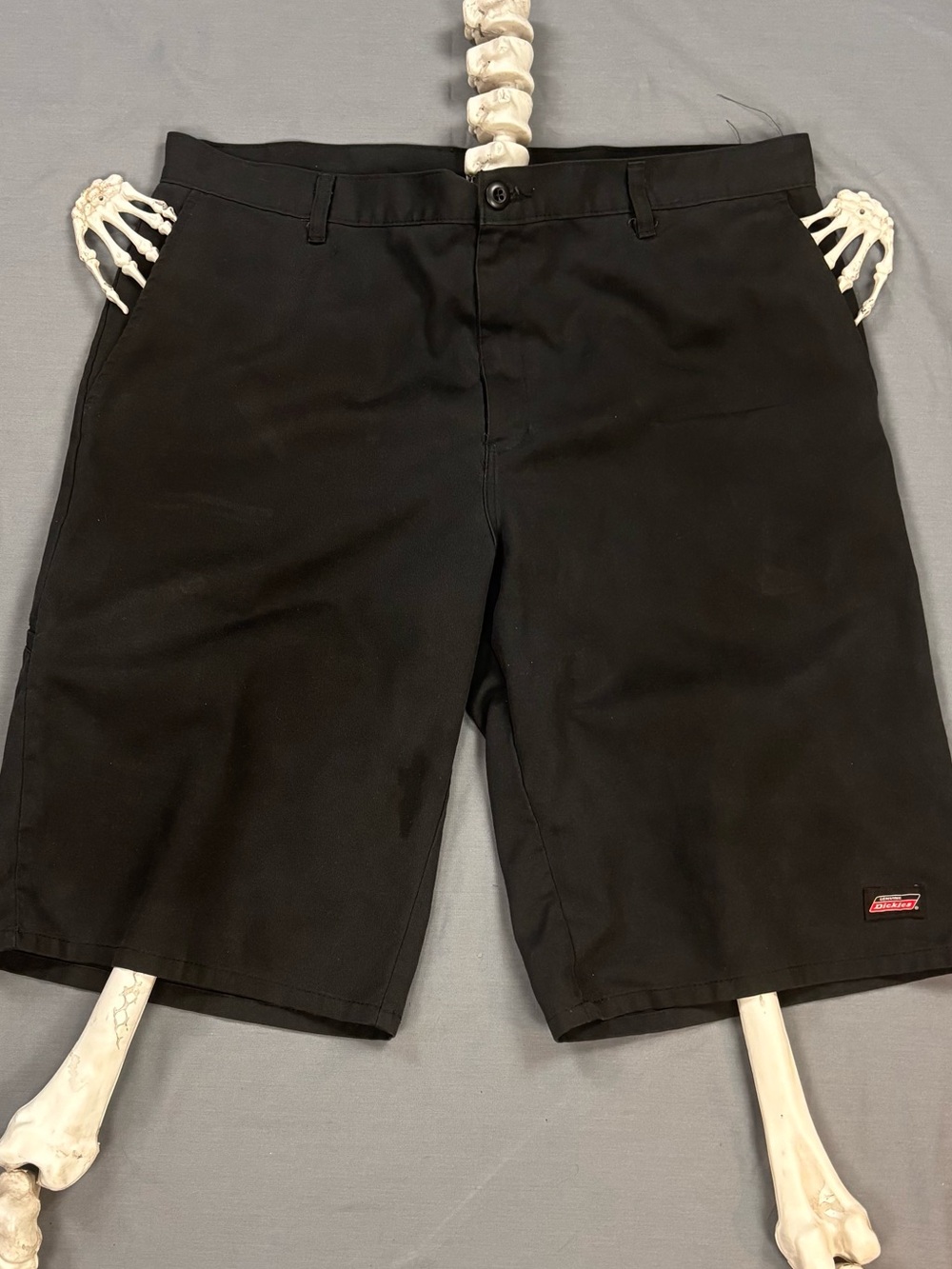 Dickies Men’s Black Work Shorts Size 38 Relaxed Utility Shorts